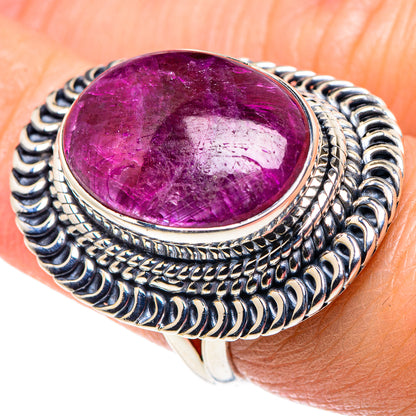 Ruby Fuchsite Rings handcrafted by Ana Silver Co - RING92681