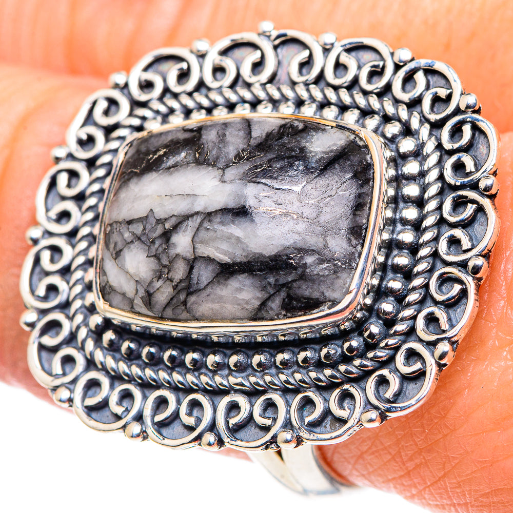 Pinolith Jasper Rings handcrafted by Ana Silver Co - RING92689