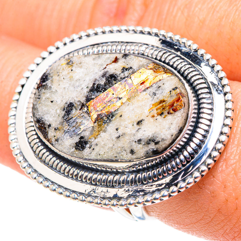 Astrophyllite Rings handcrafted by Ana Silver Co - RING92703