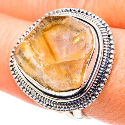 Citrine Rings handcrafted by Ana Silver Co - RING92707