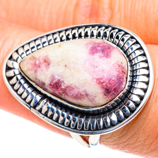 Lepidolite Rings handcrafted by Ana Silver Co - RING92708