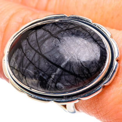 Picasso Jasper Rings handcrafted by Ana Silver Co - RING92712