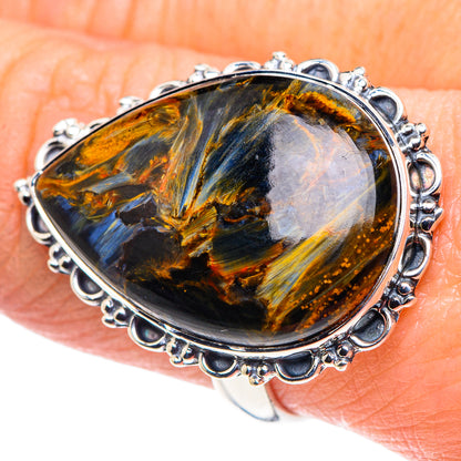 Pietersite Rings handcrafted by Ana Silver Co - RING92714
