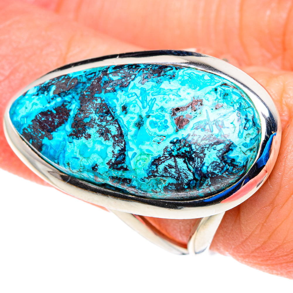 Shattuckite Rings handcrafted by Ana Silver Co - RING92724