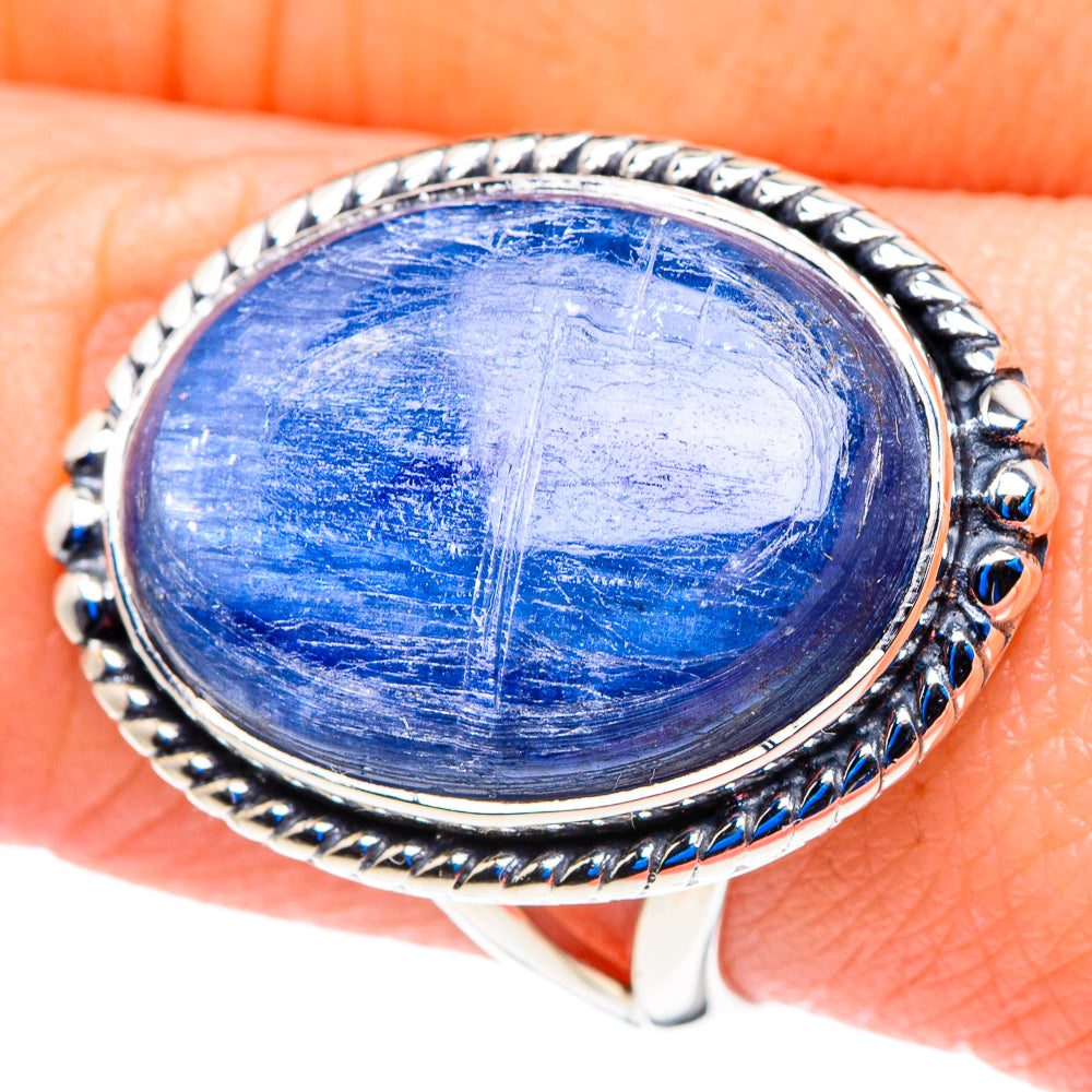 Kyanite Rings handcrafted by Ana Silver Co - RING92725