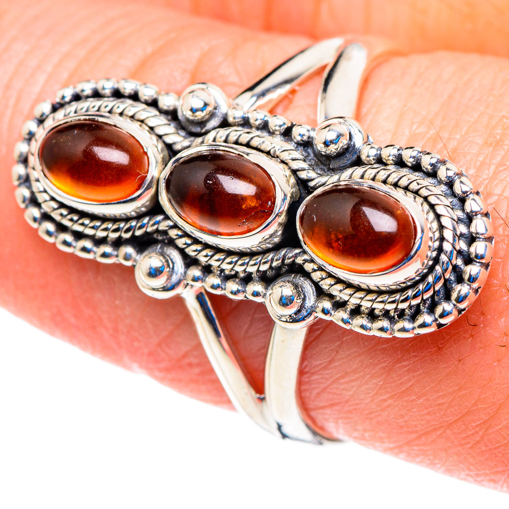 Carnelian Rings handcrafted by Ana Silver Co - RING92730