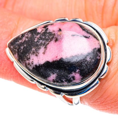 Rhodonite Rings handcrafted by Ana Silver Co - RING92733