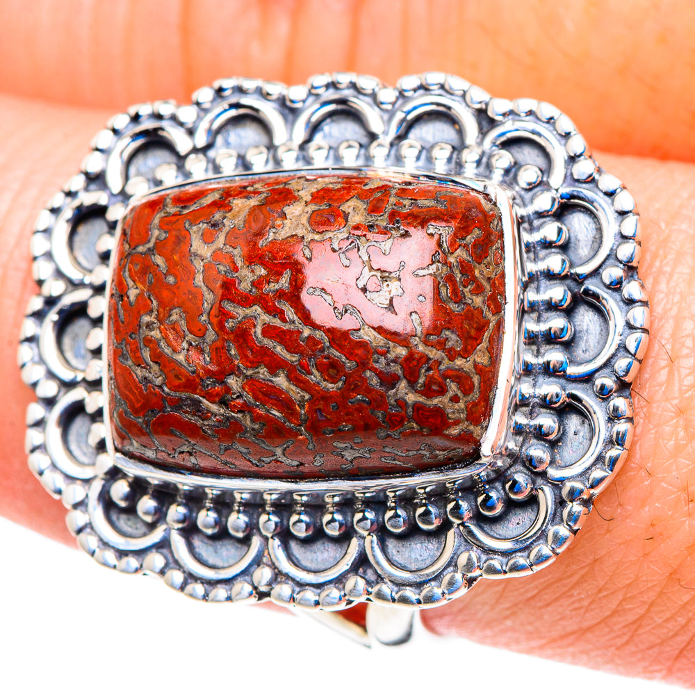 Dinosaur Bone Rings handcrafted by Ana Silver Co - RING92752