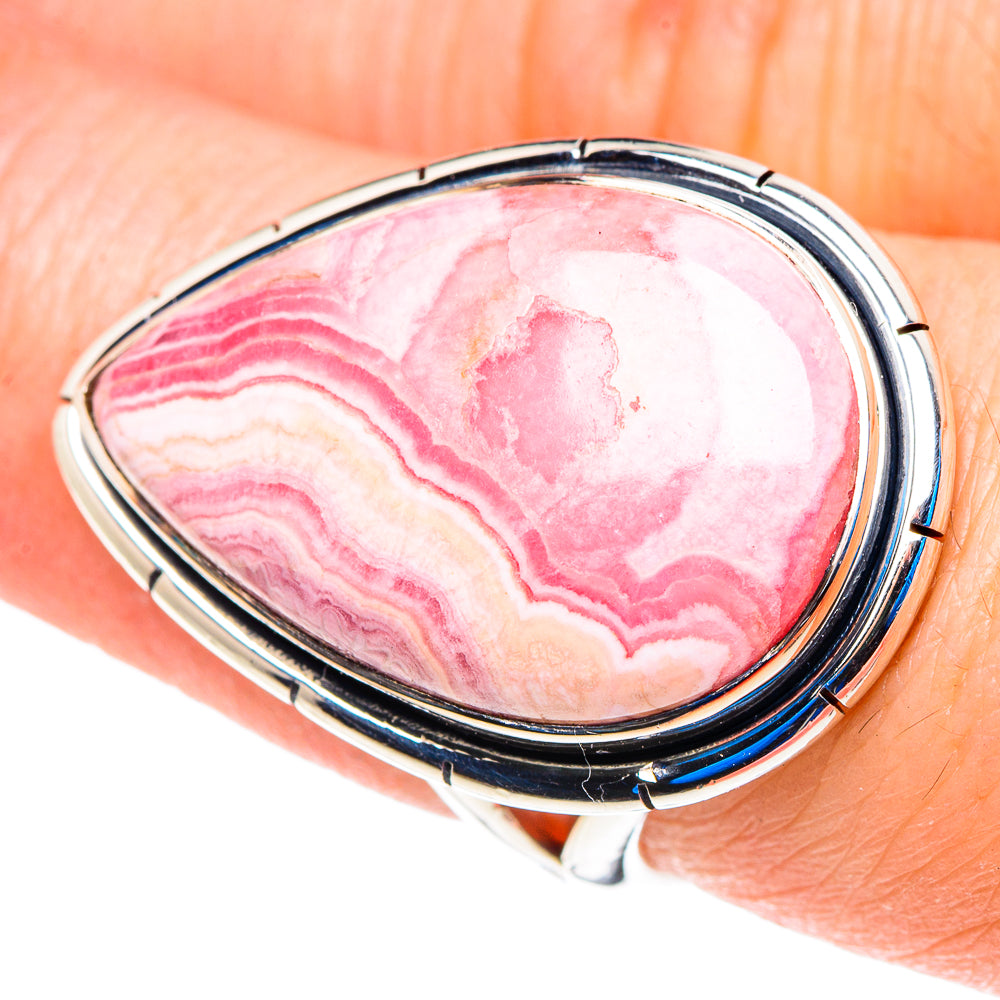 Rhodochrosite Rings handcrafted by Ana Silver Co - RING92755