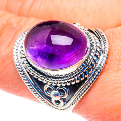 Amethyst Rings handcrafted by Ana Silver Co - RING92759