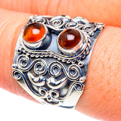 Garnet Rings handcrafted by Ana Silver Co - RING92779