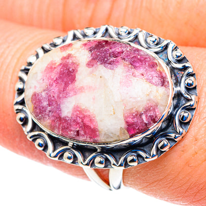 Thulite Rings handcrafted by Ana Silver Co - RING92781