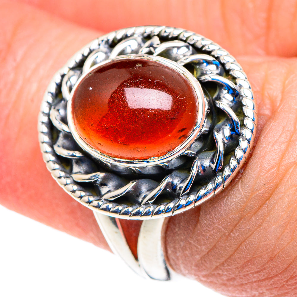 Carnelian Rings handcrafted by Ana Silver Co - RING92796