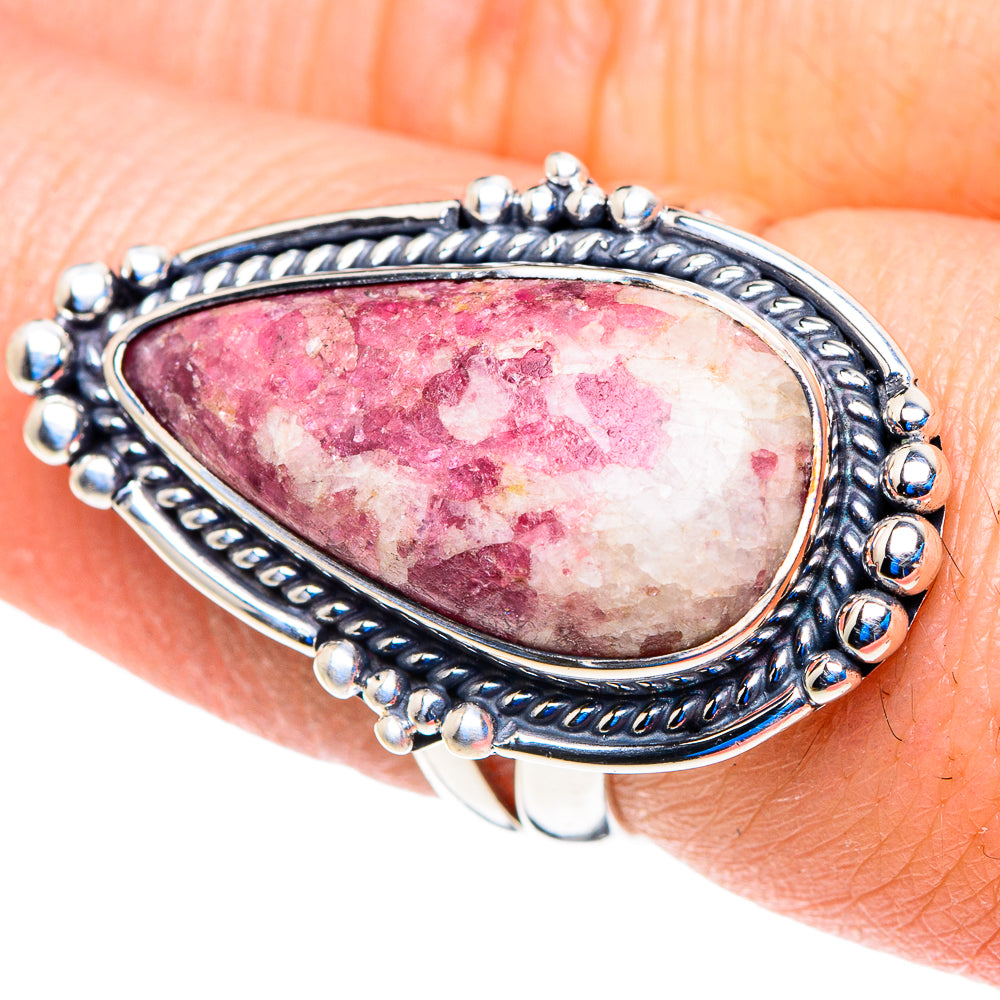 Thulite Rings handcrafted by Ana Silver Co - RING92797