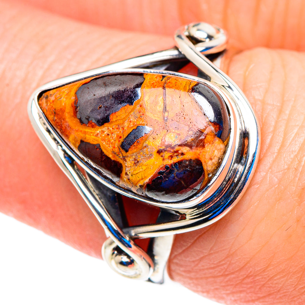 Bauxite Rings handcrafted by Ana Silver Co - RING92810