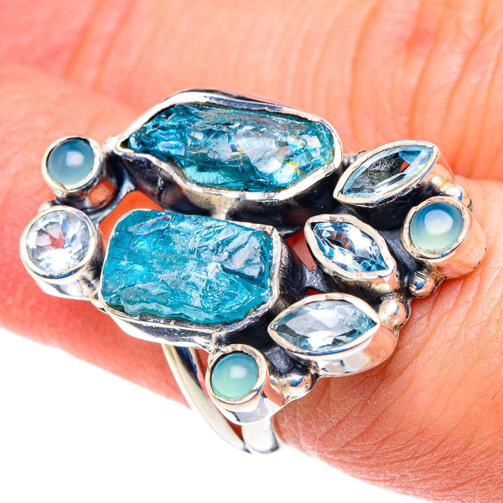 Apatite Rings handcrafted by Ana Silver Co - RING92819