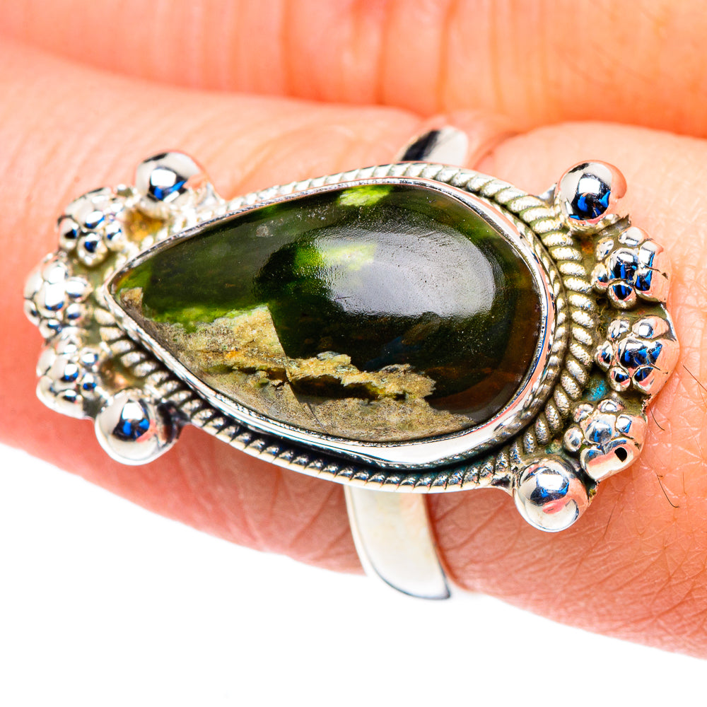 Ocean Jasper Rings handcrafted by Ana Silver Co - RING92822