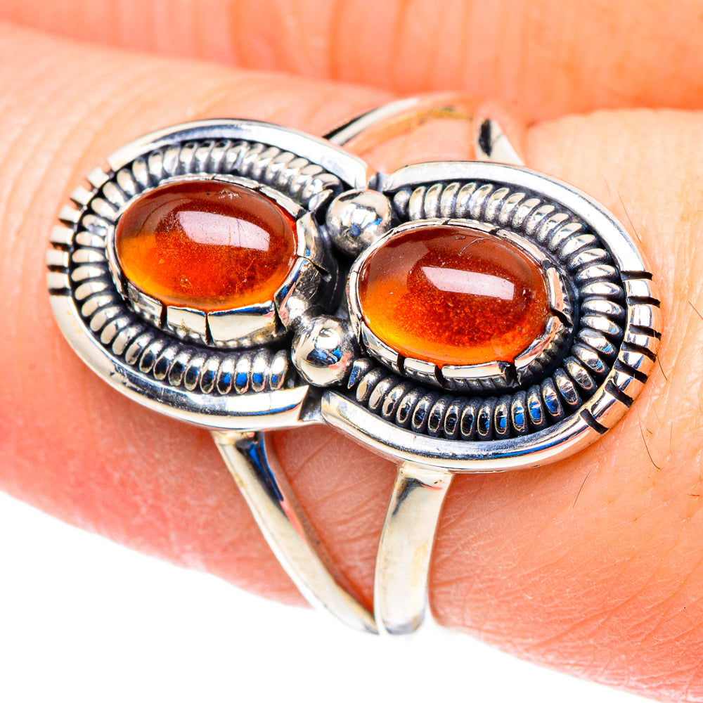 Carnelian Rings handcrafted by Ana Silver Co - RING92825