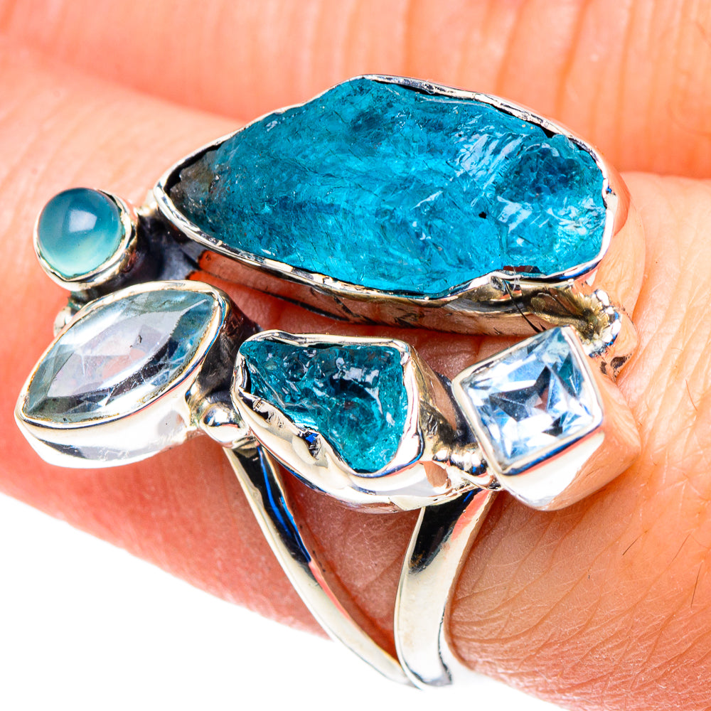 Apatite Rings handcrafted by Ana Silver Co - RING92837