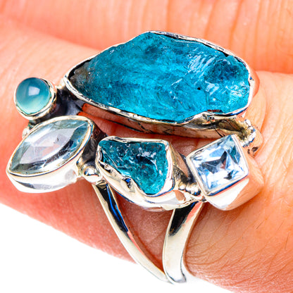 Apatite Rings handcrafted by Ana Silver Co - RING92837