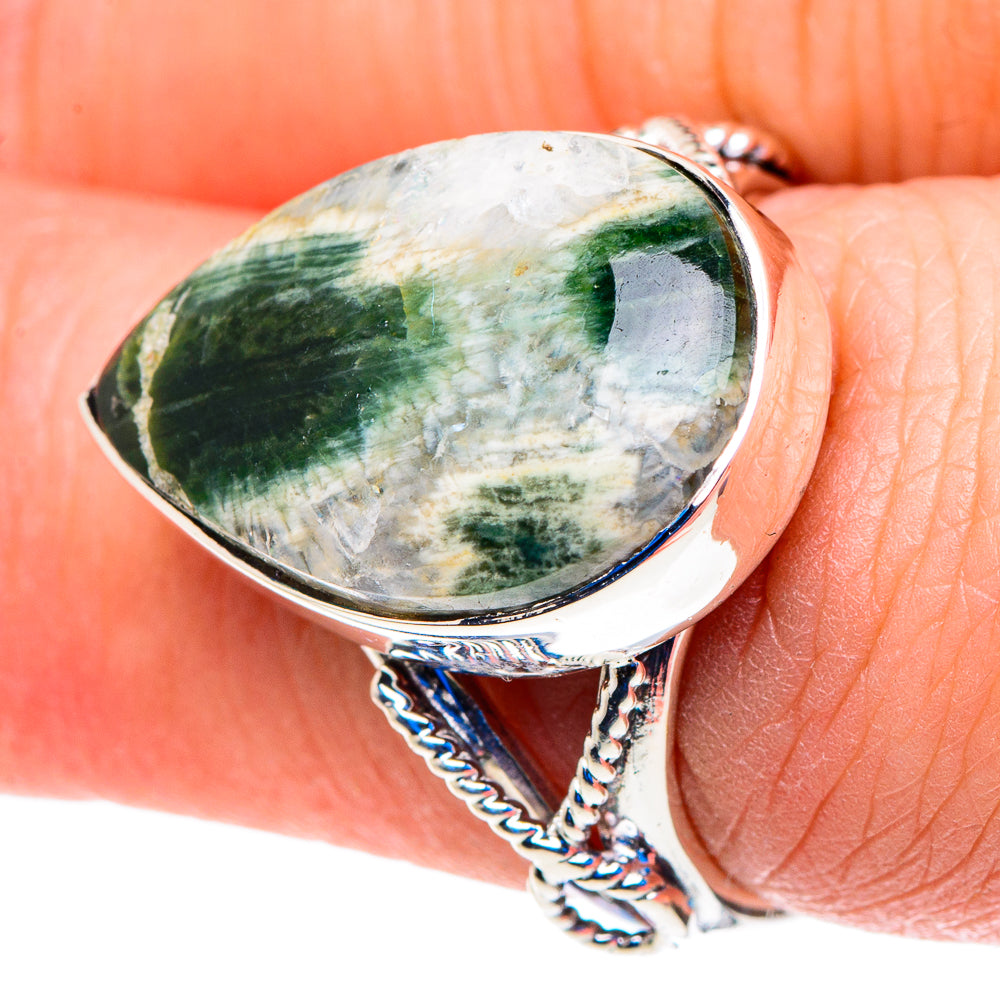 Ocean Jasper Rings handcrafted by Ana Silver Co - RING92839