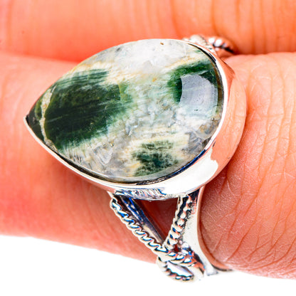 Ocean Jasper Rings handcrafted by Ana Silver Co - RING92839