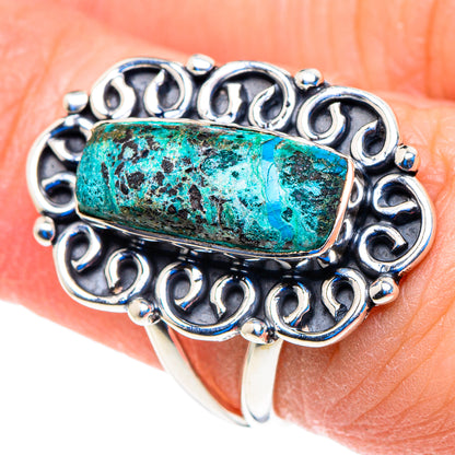 Shattuckite Rings handcrafted by Ana Silver Co - RING92846