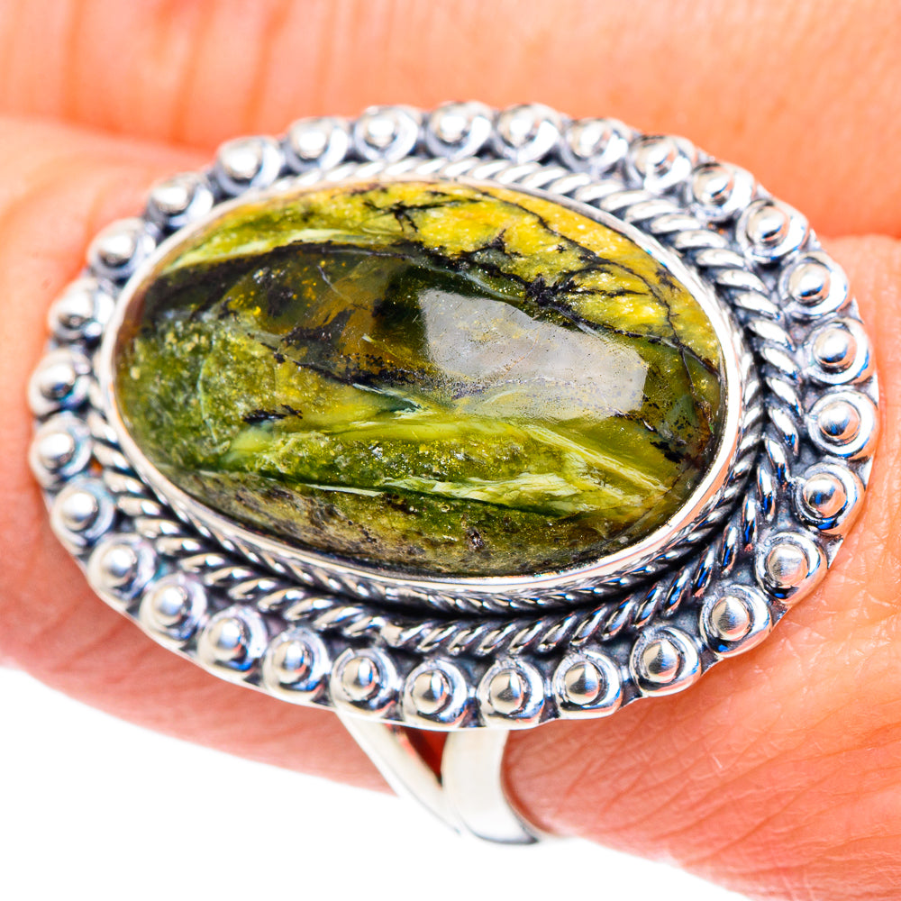Tibetan Turquoise Rings handcrafted by Ana Silver Co - RING92870