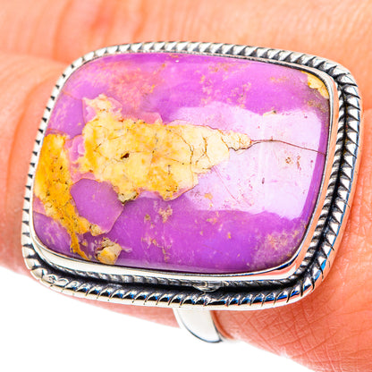 Phosphosiderite Rings handcrafted by Ana Silver Co - RING92879
