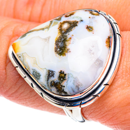 Ocean Jasper Rings handcrafted by Ana Silver Co - RING92887