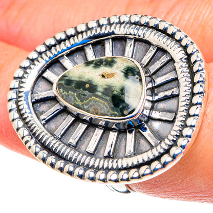 Ocean Jasper Rings handcrafted by Ana Silver Co - RING92899