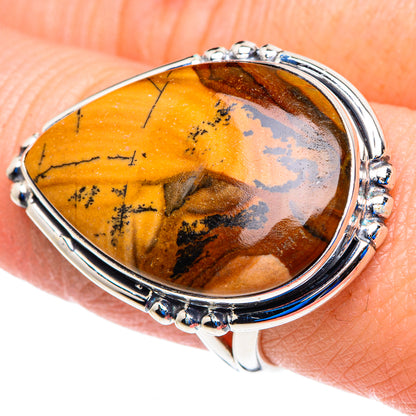 Mookaite Rings handcrafted by Ana Silver Co - RING92901