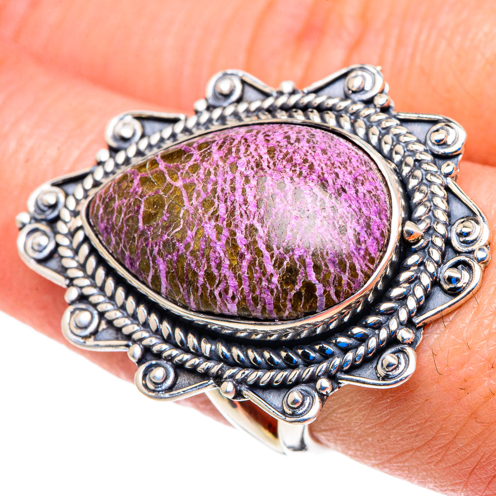 Stichtite Rings handcrafted by Ana Silver Co - RING92911