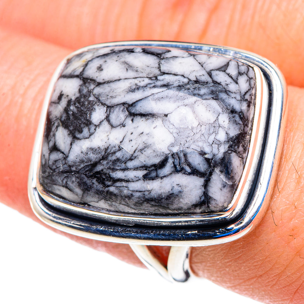 Pinolith Jasper Rings handcrafted by Ana Silver Co - RING92912
