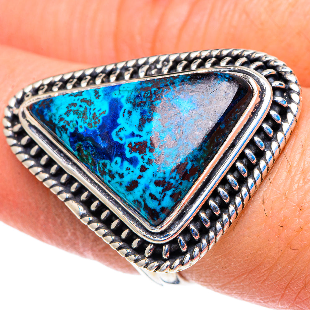 Shattuckite Rings handcrafted by Ana Silver Co - RING92922