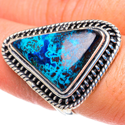 Shattuckite Rings handcrafted by Ana Silver Co - RING92922