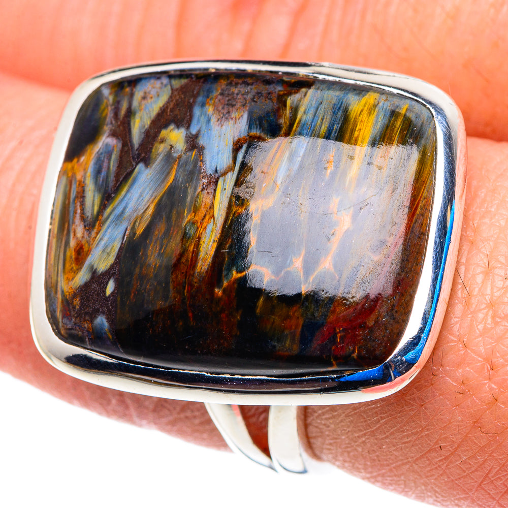 Pietersite Rings handcrafted by Ana Silver Co - RING92938