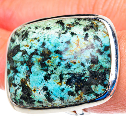 Tibetan Turquoise Rings handcrafted by Ana Silver Co - RING92947