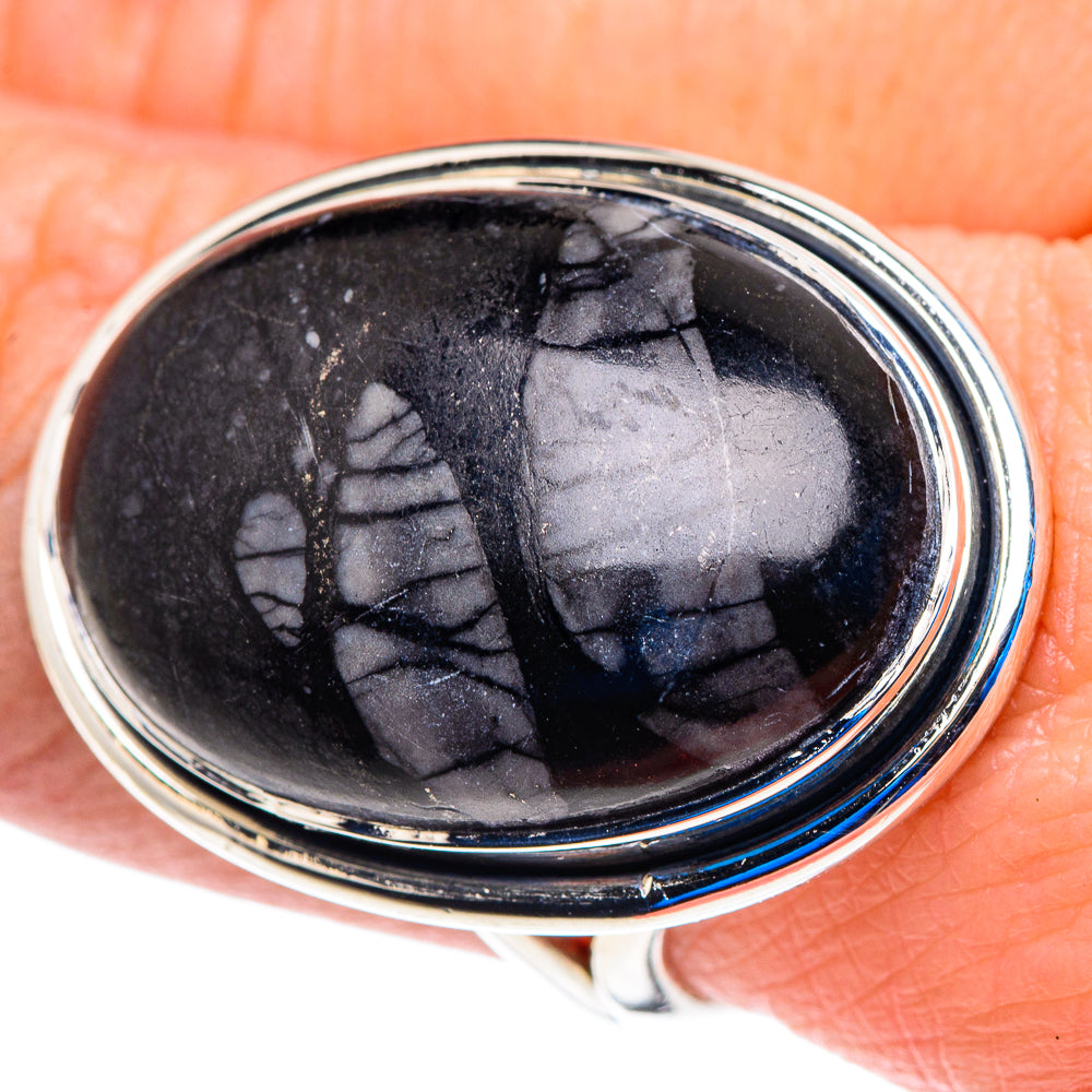 Pinolith Jasper Rings handcrafted by Ana Silver Co - RING92962