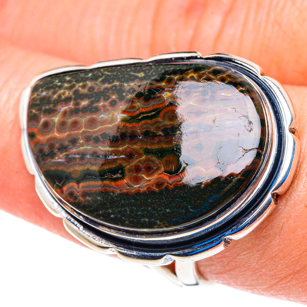 Ocean Jasper Rings handcrafted by Ana Silver Co - RING92972