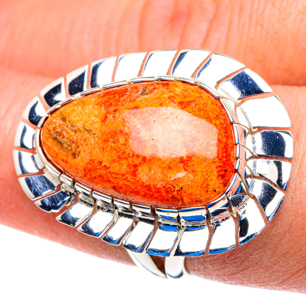 Sponge Coral Rings handcrafted by Ana Silver Co - RING92975