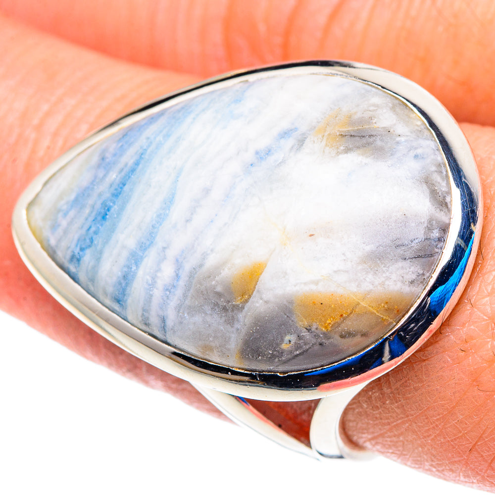 Rhodonite Rings handcrafted by Ana Silver Co - RING92986