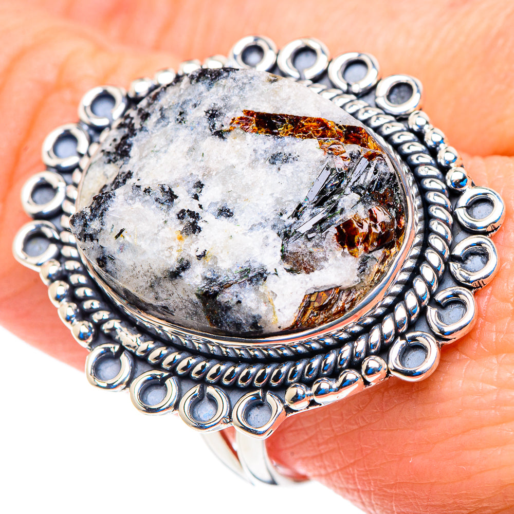 Astrophyllite Rings handcrafted by Ana Silver Co - RING92991