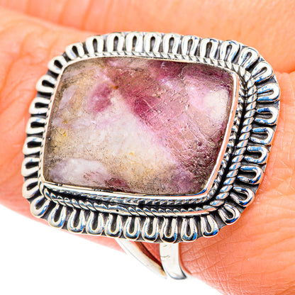 Thulite Rings handcrafted by Ana Silver Co - RING92995