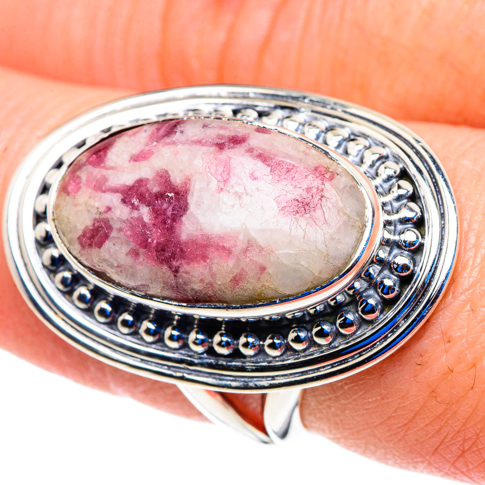 Thulite Rings handcrafted by Ana Silver Co - RING93010