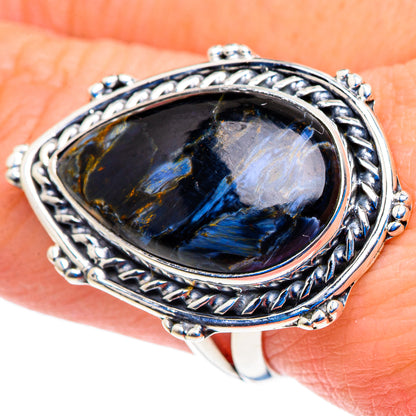 Pietersite Rings handcrafted by Ana Silver Co - RING93013
