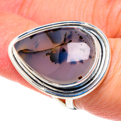 Montana Agate Rings handcrafted by Ana Silver Co - RING93015