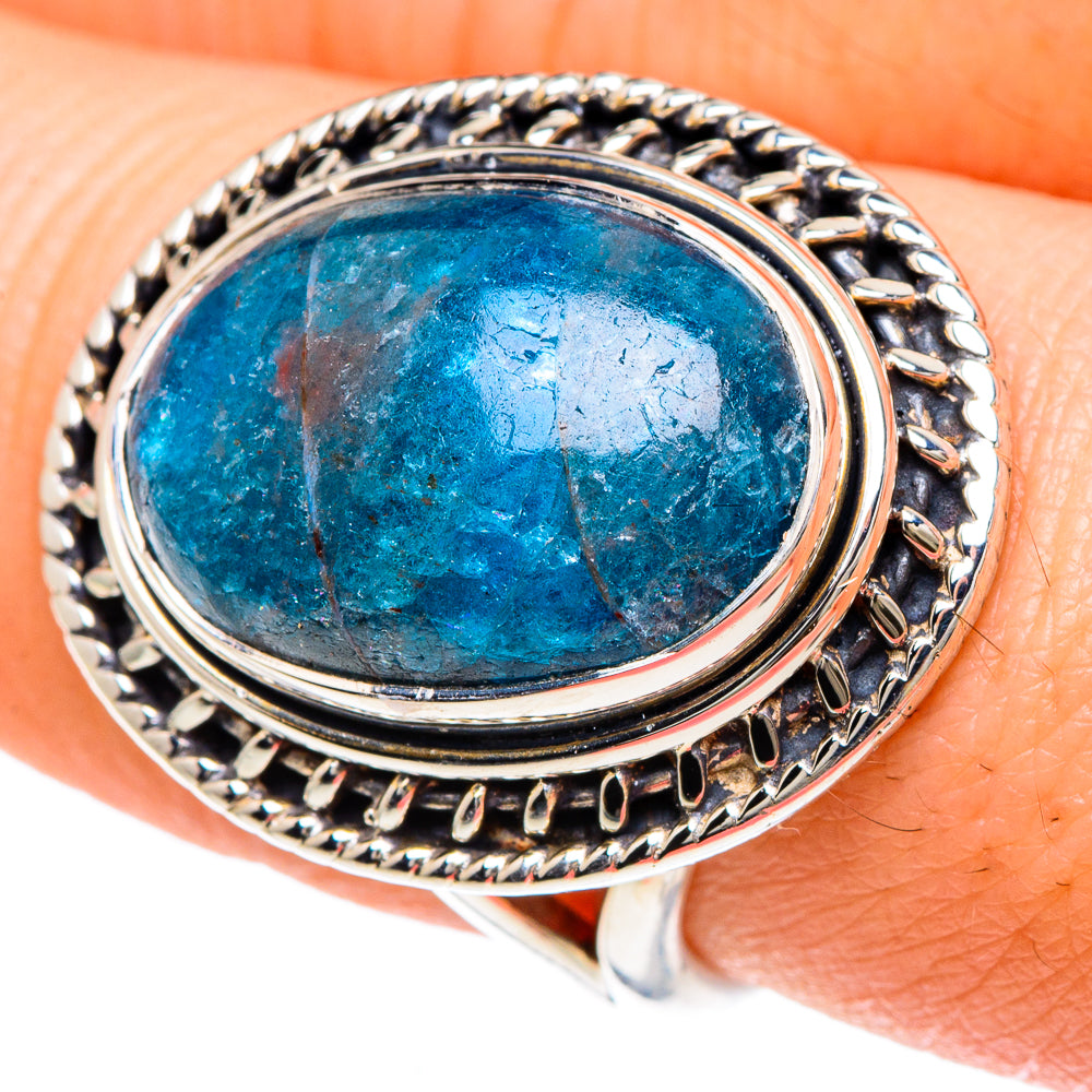Apatite Rings handcrafted by Ana Silver Co - RING93024