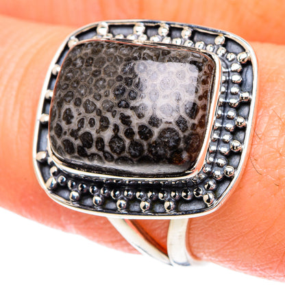 Dinosaur Bone Rings handcrafted by Ana Silver Co - RING93038