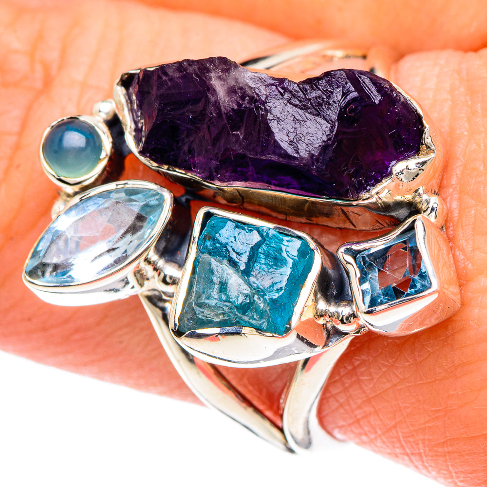 Amethyst Rings handcrafted by Ana Silver Co - RING93041